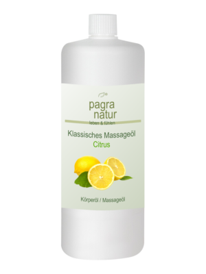 pagra natur Klassisches Massageöl-citrus 1 l